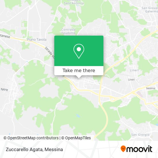 Zuccarello Agata map