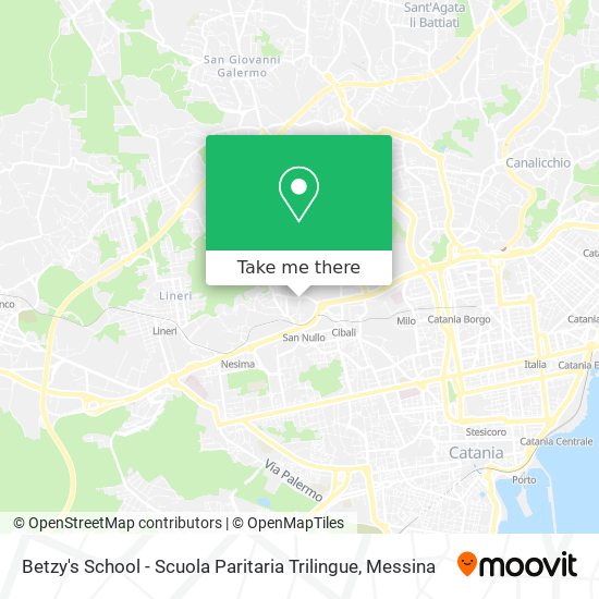 Betzy's School - Scuola Paritaria Trilingue map