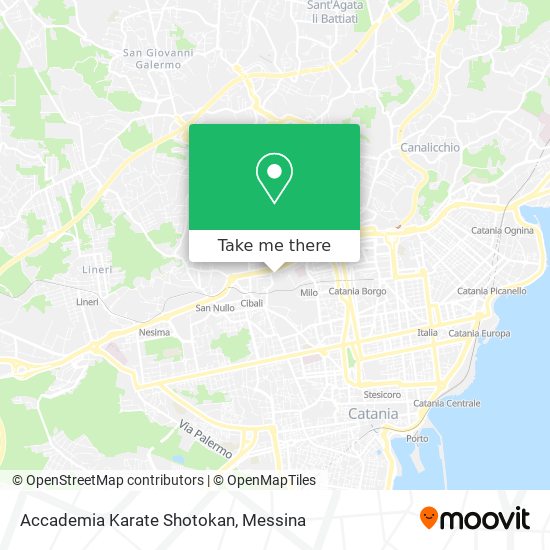 Accademia Karate Shotokan map