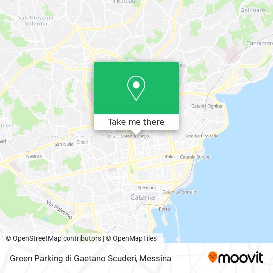 Green Parking di Gaetano Scuderi map