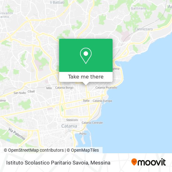Istituto Scolastico Paritario Savoia map