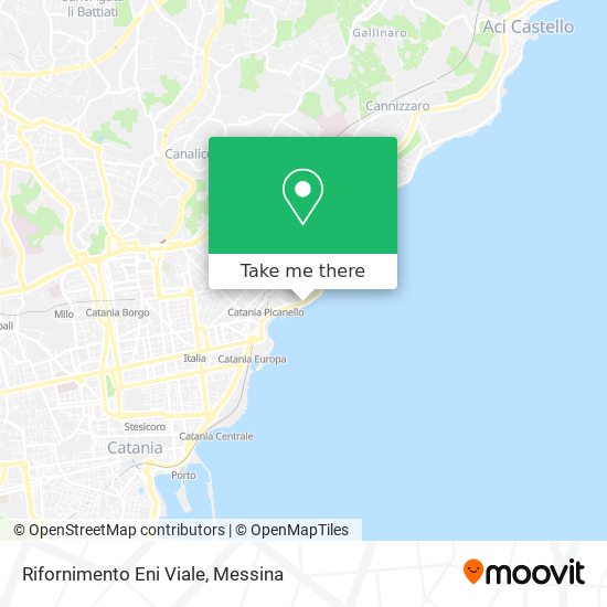 Rifornimento Eni Viale map