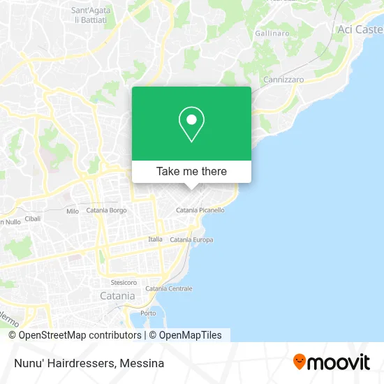 Nunu' Hairdressers map