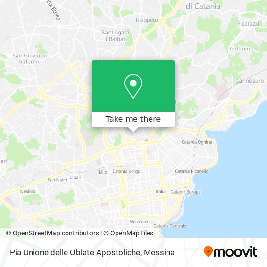 Pia Unione delle Oblate Apostoliche map
