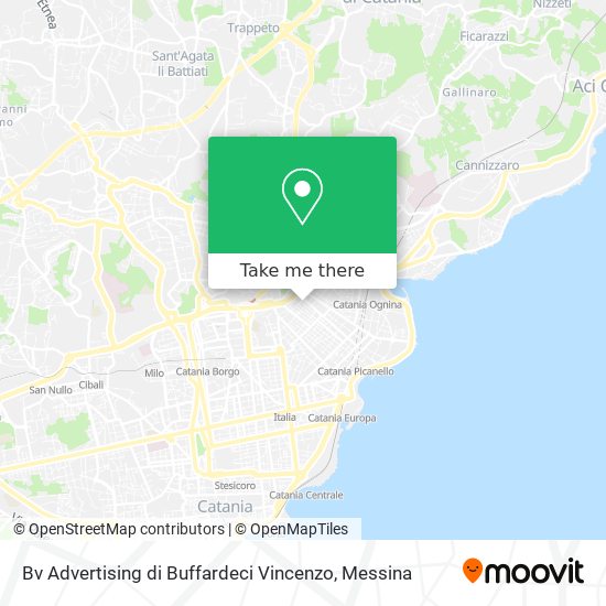 Bv Advertising di Buffardeci Vincenzo map