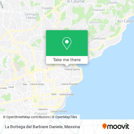 La Bottega del Barbiere Daniele map