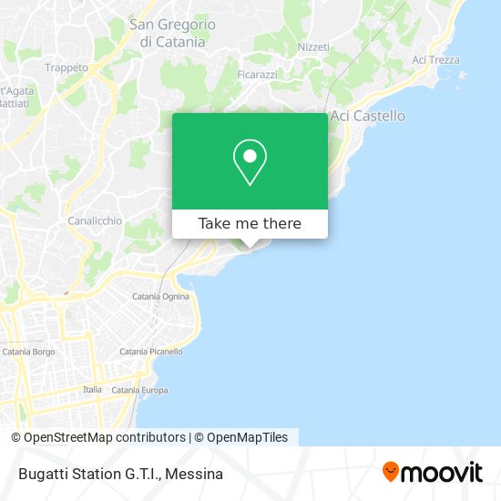Bugatti Station G.T.I. map