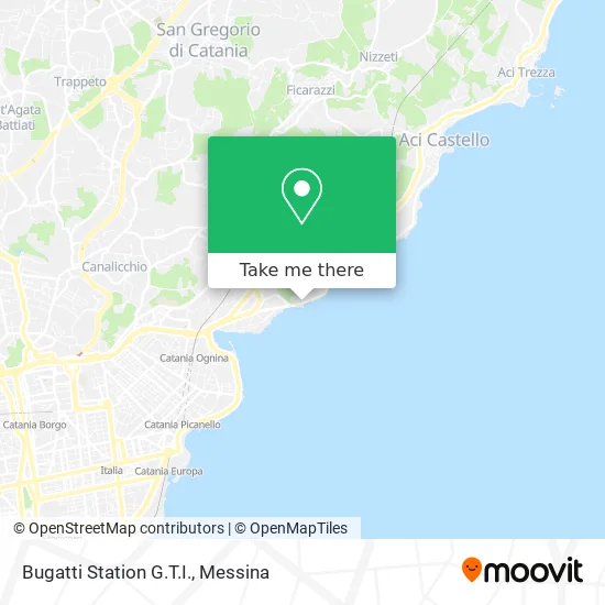 Bugatti Station G.T.I. map