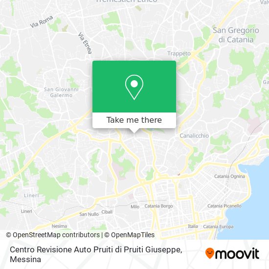 Centro Revisione Auto Pruiti di Pruiti Giuseppe map