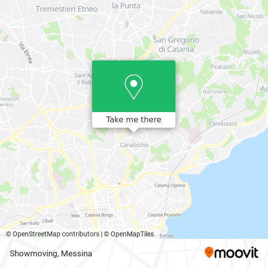 Showmoving map