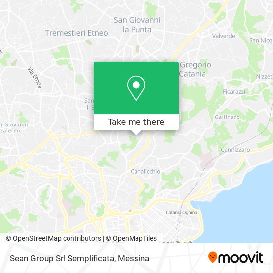 Sean Group Srl Semplificata map