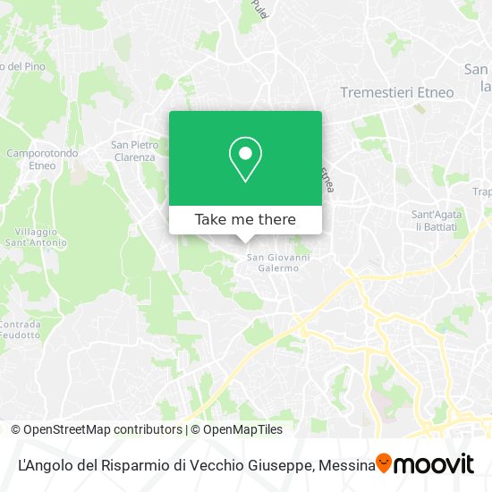 L'Angolo del Risparmio di Vecchio Giuseppe map