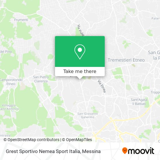 Grest Sportivo Nemea Sport Italia map