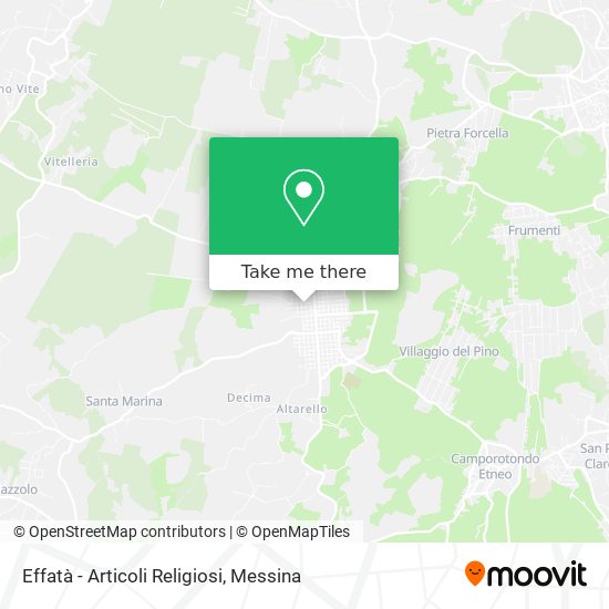 Effatà - Articoli Religiosi map