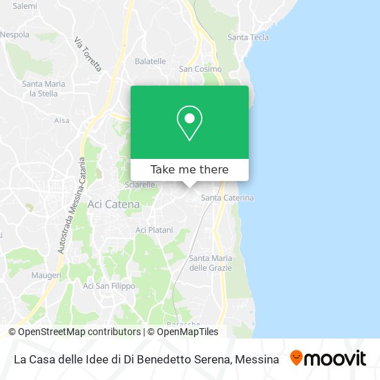 La Casa delle Idee di Di Benedetto Serena map
