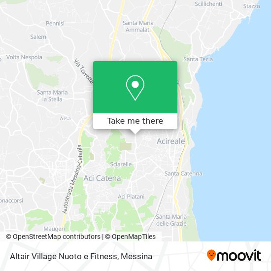 Altair Village Nuoto e Fitness map