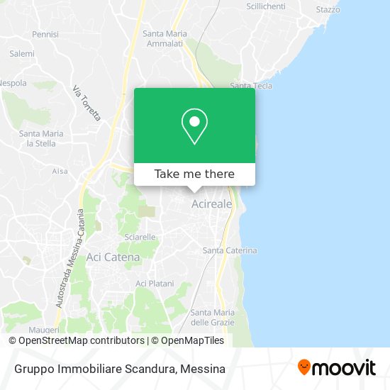 Gruppo Immobiliare Scandura map