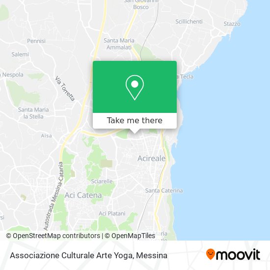 Associazione Culturale Arte Yoga map