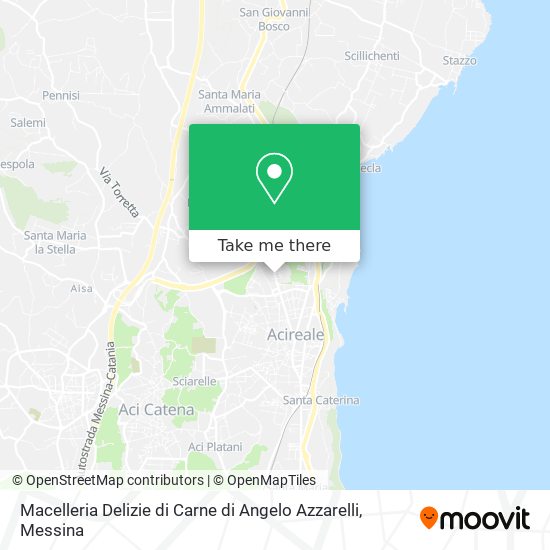Macelleria Delizie di Carne di Angelo Azzarelli map
