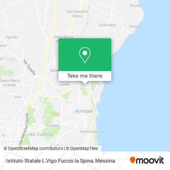 Istituto Statale L.Vigo Fuccio la Spina map