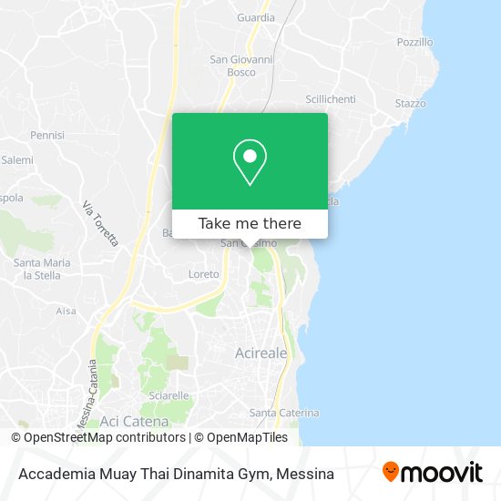 Accademia Muay Thai Dinamita Gym map