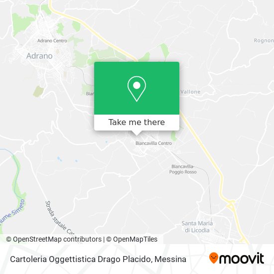 Cartoleria Oggettistica Drago Placido map