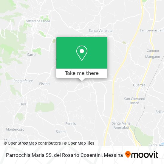 Parrocchia Maria SS. del Rosario Cosentini map