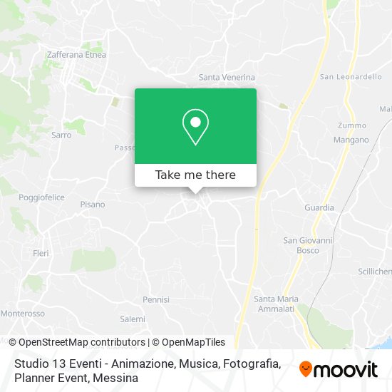 Studio 13 Eventi - Animazione, Musica, Fotografia, Planner Event map