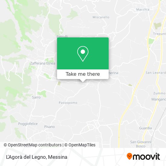 L'Agorà del Legno map