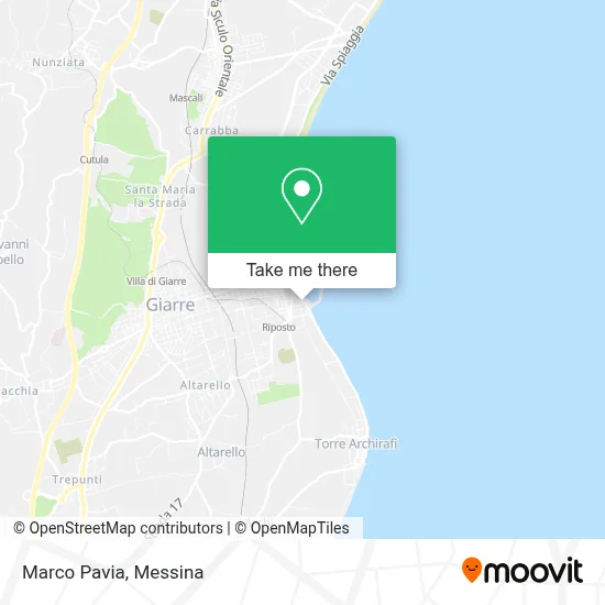 Marco Pavia map