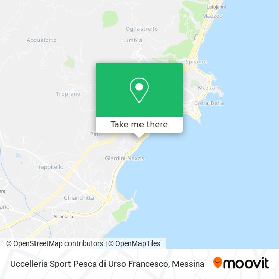 Uccelleria Sport Pesca di Urso Francesco map