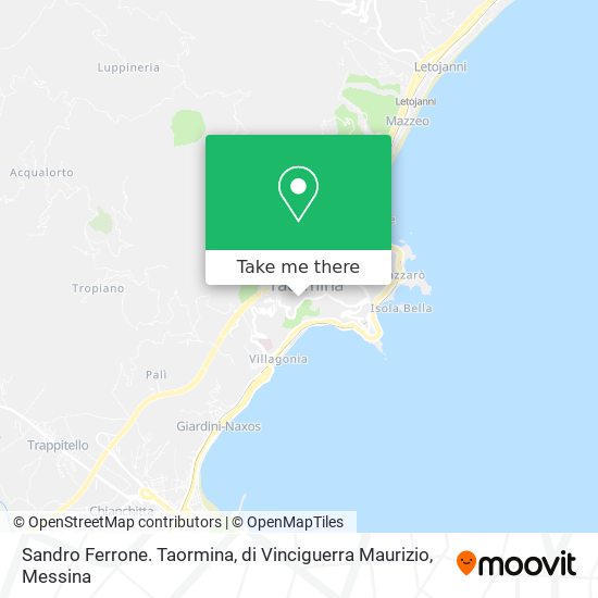Sandro Ferrone. Taormina, di Vinciguerra Maurizio map