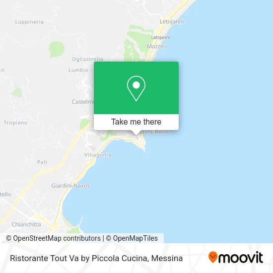 Restaurant Tout Va by Piccola Cucina map