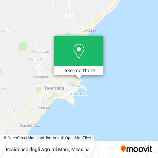 Residence degli Agrumi Mare map