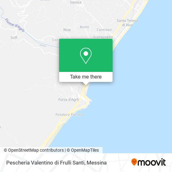 Pescheria Valentino di Frulli Santi map