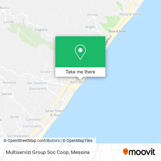 Multiservizi Group Soc Coop map