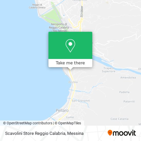 Scavolini Store Reggio Calabria map