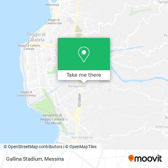 Gallina Stadium map