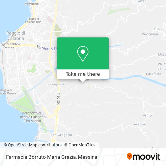 Farmacia Borruto Maria Grazia map