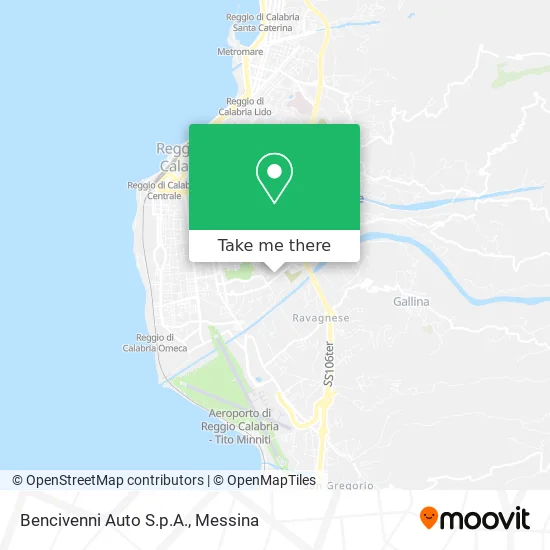 Bencivenni Auto S.p.A. map