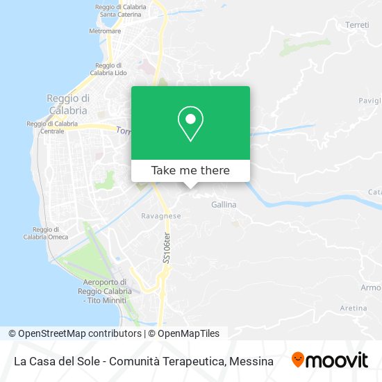 La Casa del Sole - Comunità Terapeutica map
