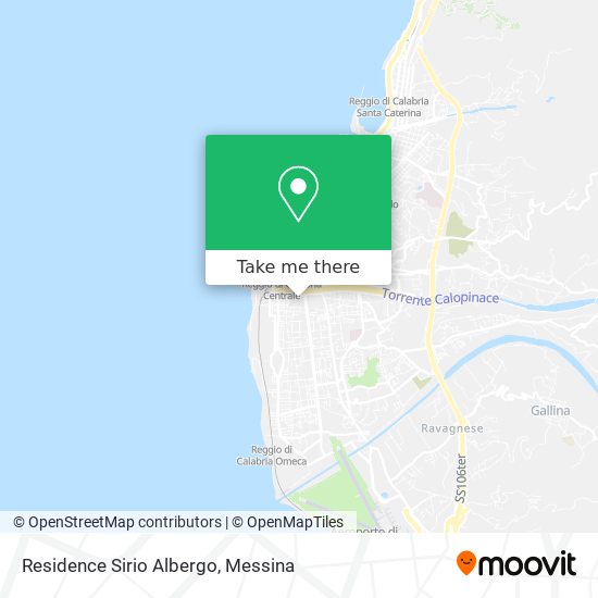 Residence Sirio Albergo map