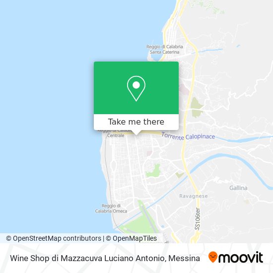 Wine Shop di Mazzacuva Luciano Antonio map