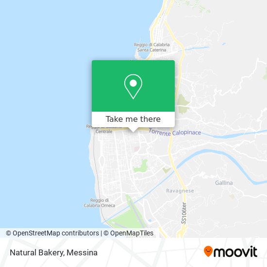 Natural Bakery map