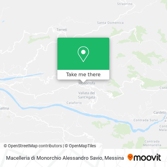 Macelleria di Monorchio Alessandro Savio map