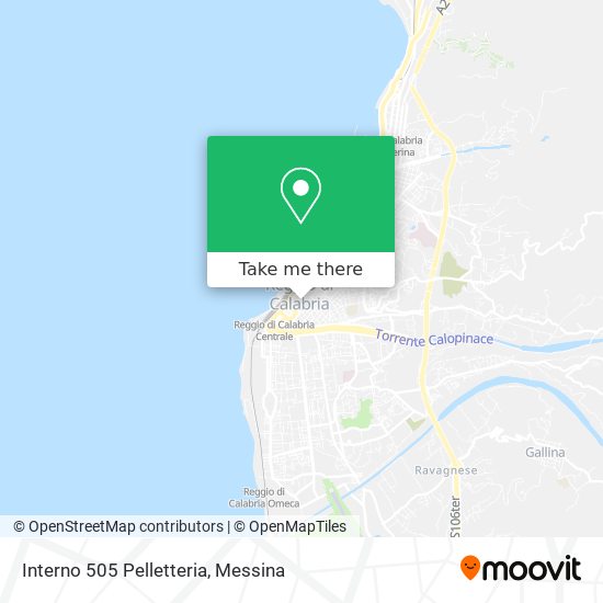 Interno 505 Pelletteria map