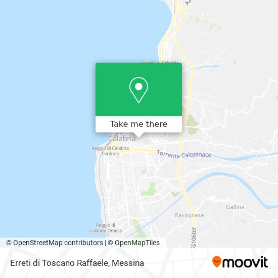 Erreti di Toscano Raffaele map
