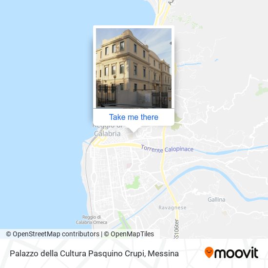 Palazzo della Cultura Pasquino Crupi map