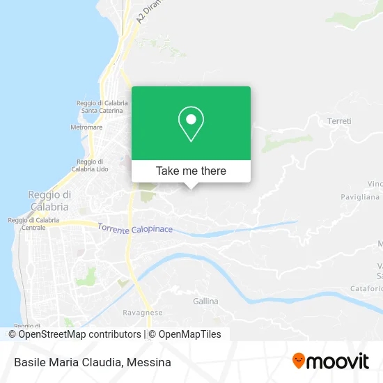 Basile Maria Claudia map