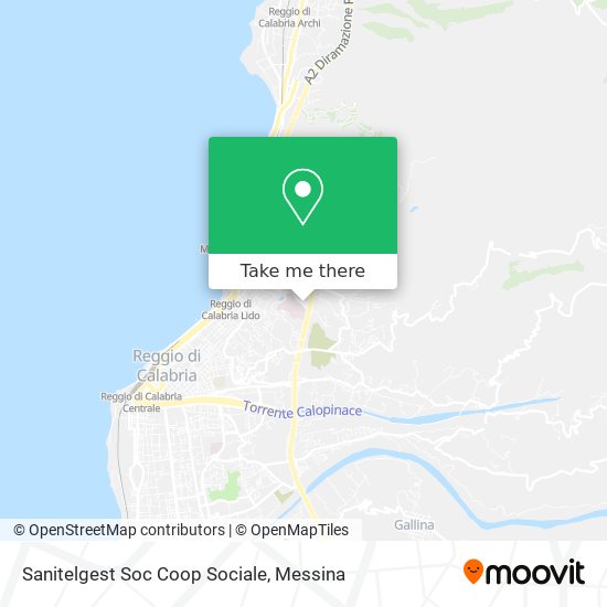 Sanitelgest Soc Coop Sociale map